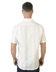 Camisa Cuadros Blanca C1712