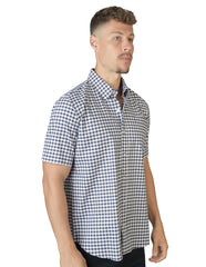 Camisa Cuadros Marino C1723