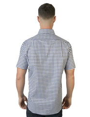 Camisa Cuadros Marino C1723
