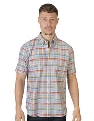 Camisa Cuadros Marino C1725