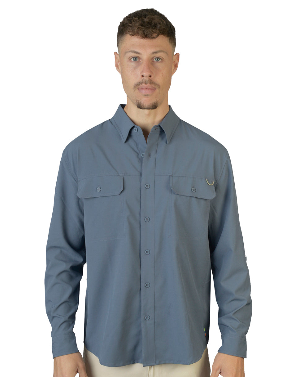 Camisa Lisa  Plomo C1755