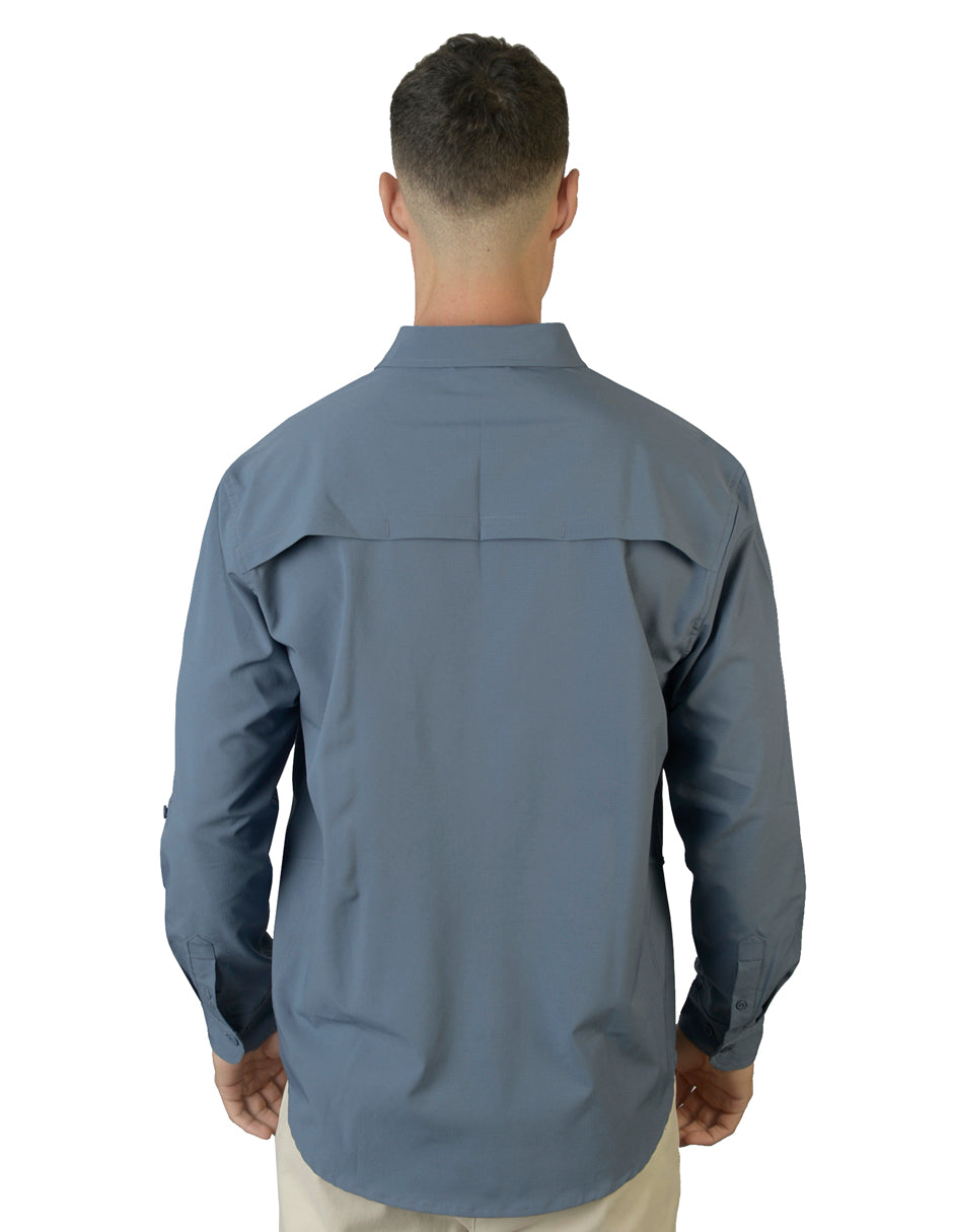 Camisa Lisa  Plomo C1755