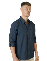 Camisa Lisa Marino C1765